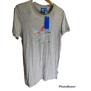 New  Adidas Essentials Logo T-shirt Dress Style Small NWT